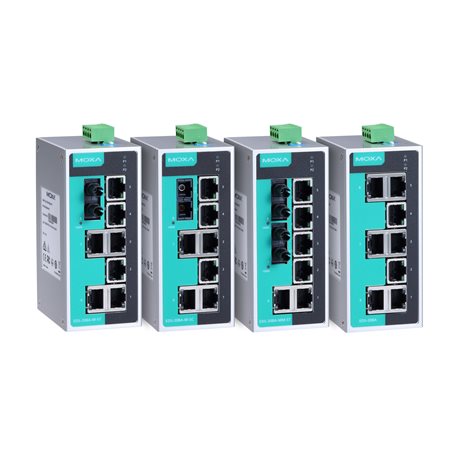 MOXA EDS-208A series 8-port industrial Ethernet switches