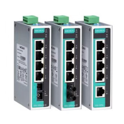 MOXA EDS-205A Interruptor Ethernet Industrial 384 kb