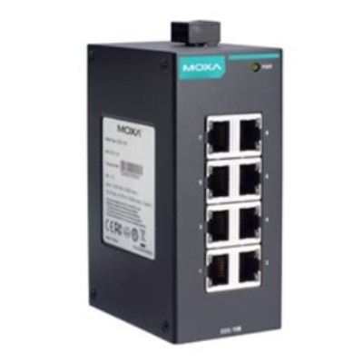 MOXA Guide Ethernet switch EDS-108 Input voltage 24VDC