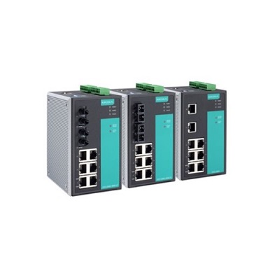 The EDS-508A-MM-SC level of the MOXA switch is IP30