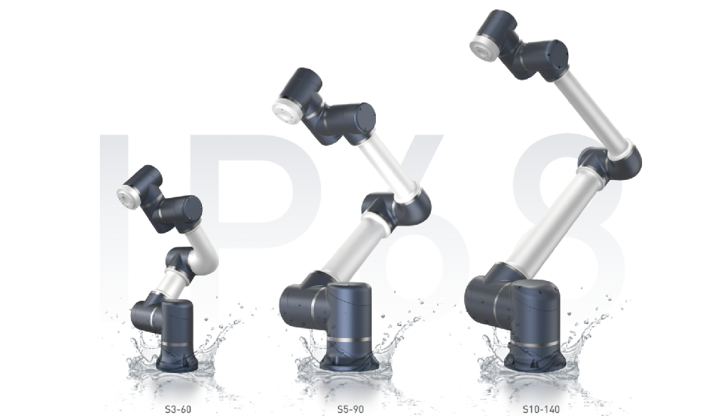 Robôs colaborativos de alta proteção ESTUN IP68: excelência em ambientes extremos